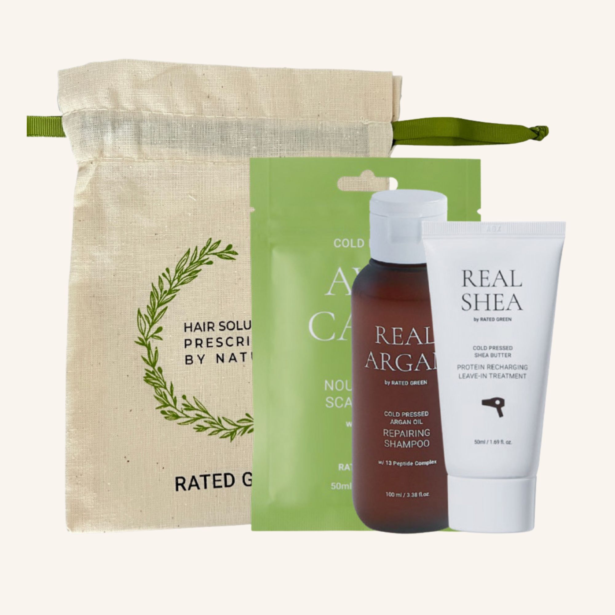 Набір мініатюр з шампунем Real Argan Набір мініатюр з шампунем Real Argan